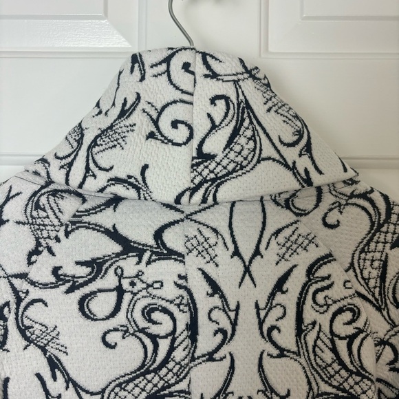 Tonia Debellis Black and White Tunic Small - Picture 4 of 10